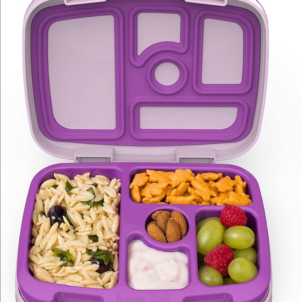 Bento Box for kids lunches! ~ NEVER USED purple